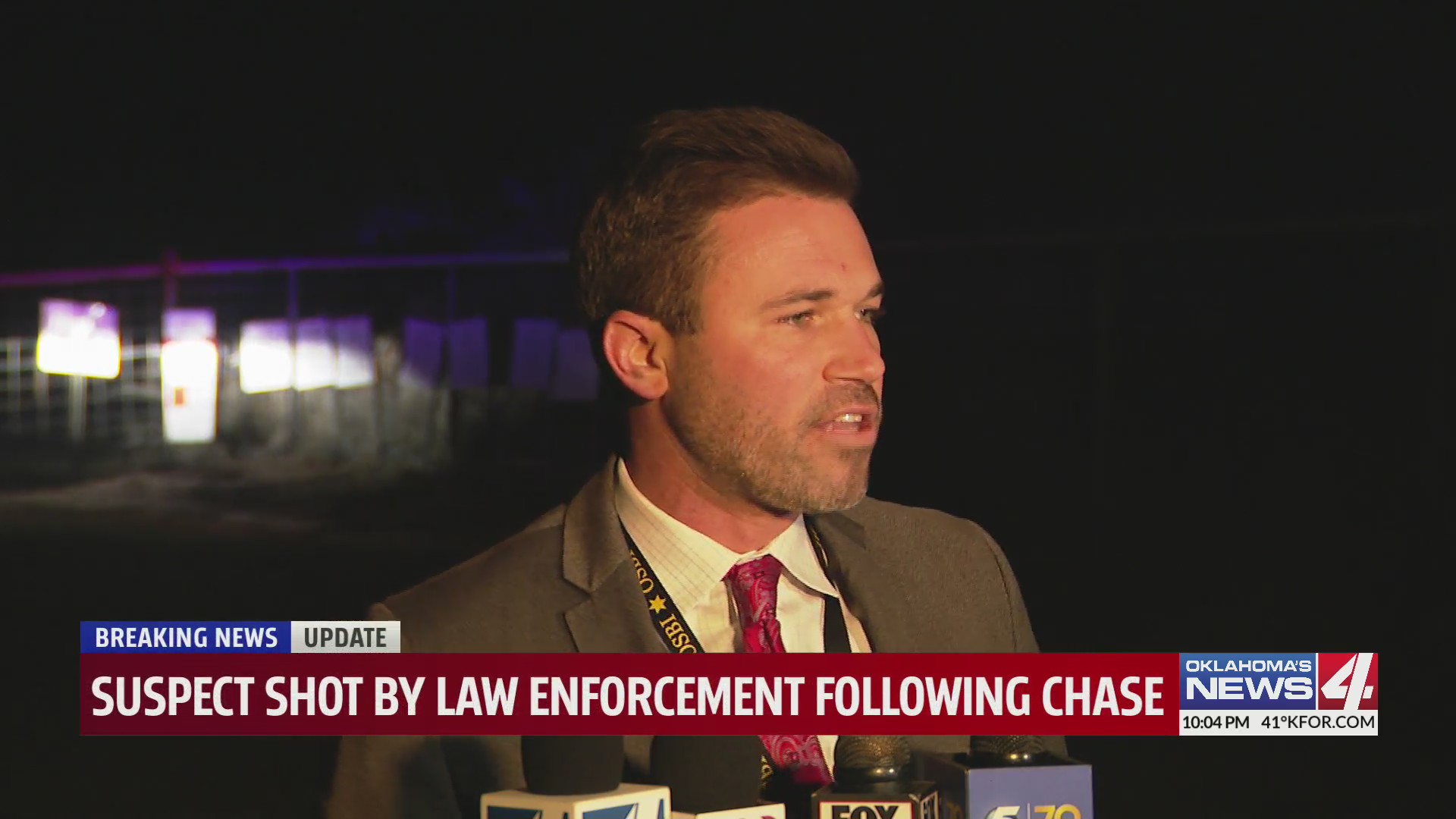 Suspect shot by law enforcement following chase – KFOR.com Oklahoma City