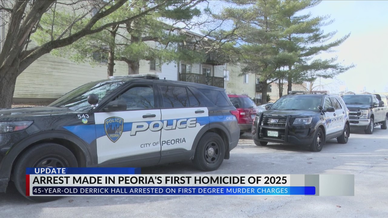 South Peoria man arrested in connection with Peoria’s first homicide of