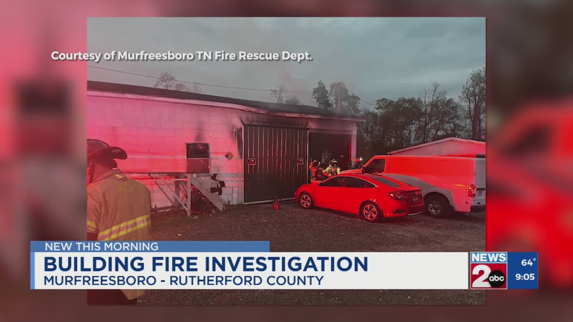 Building fire investigation in Murfreesboro – WKRN News 2