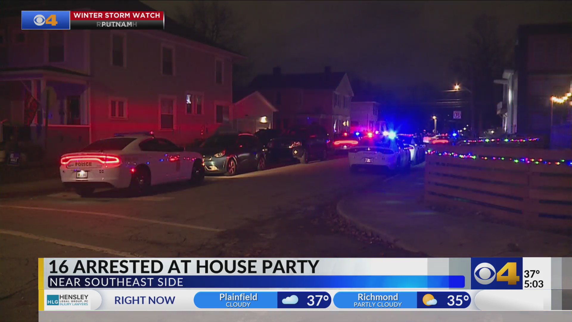 16 arrested after police seize multiple guns on near east side – Fox 59