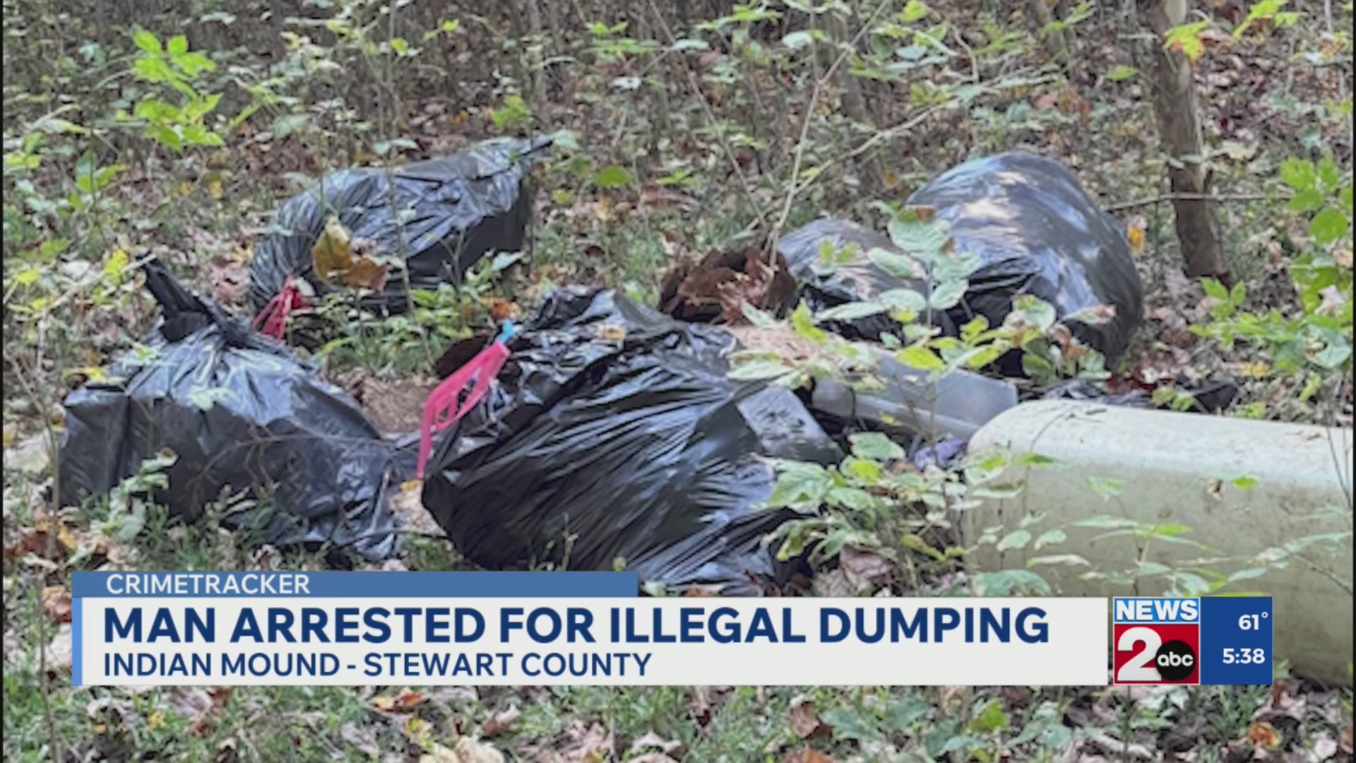 Man arrested for illegal dumping in Stewart County – WKRN News 2