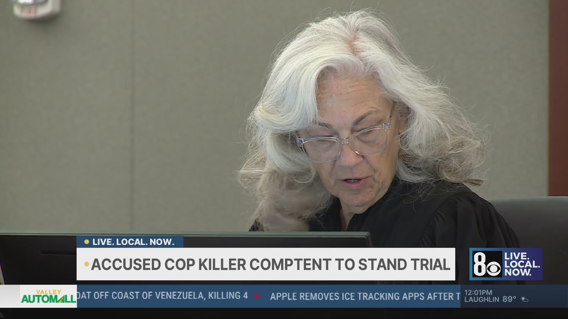 Man accused of killing Las Vegas police officer ruled fit for trial – KLAS