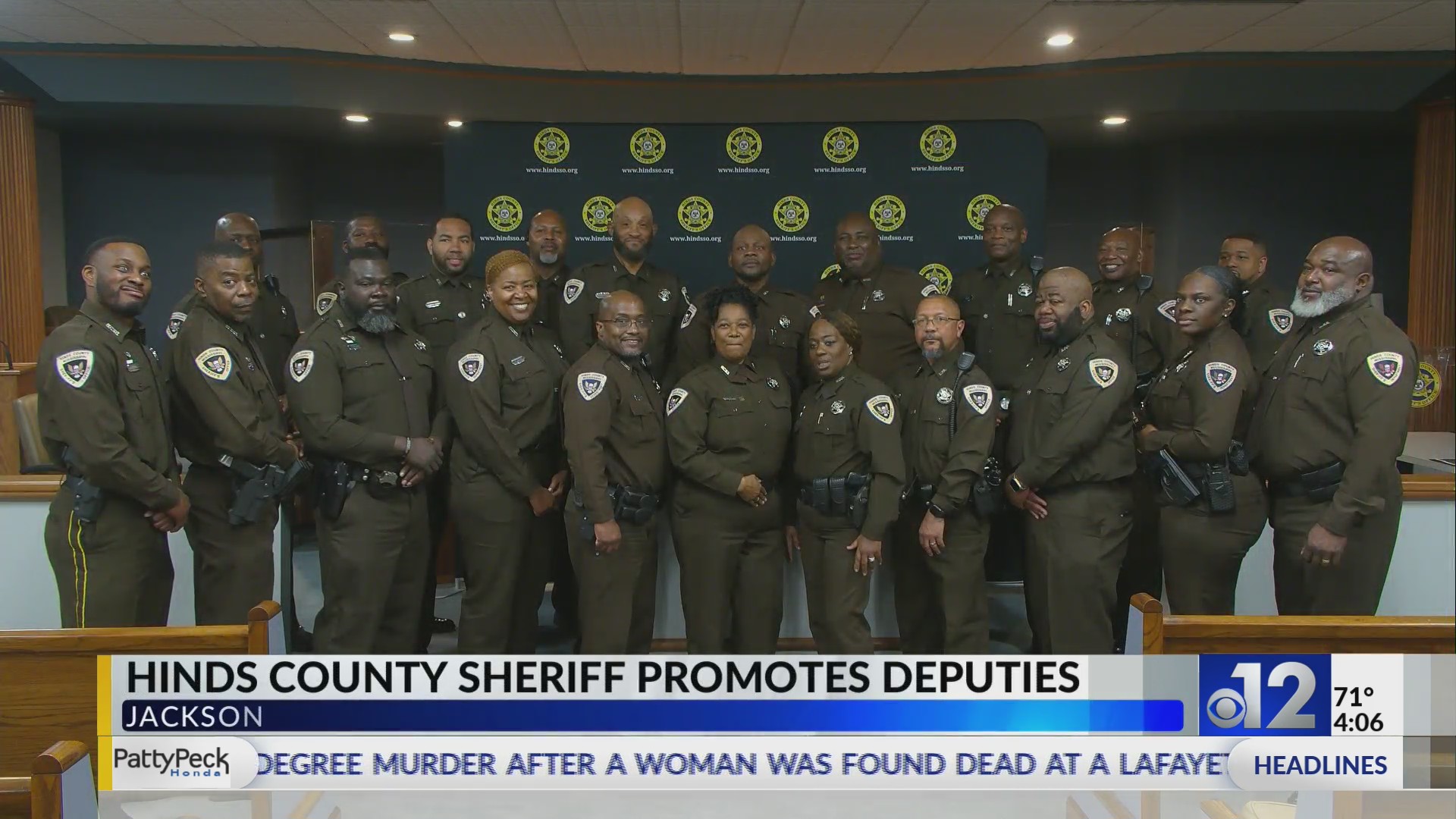 Hinds County sheriff promotes deputies – WJTV