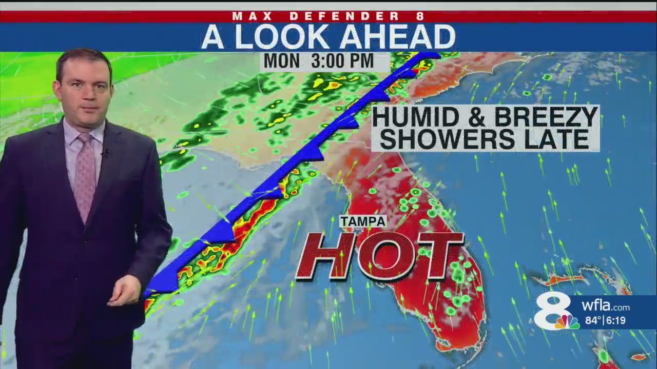 One more warm day before a big cool down – WFLA