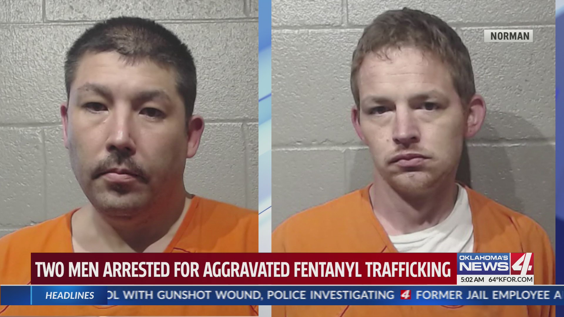 Two men arrested for aggravated Fentanyl trafficking – KFOR.com ...