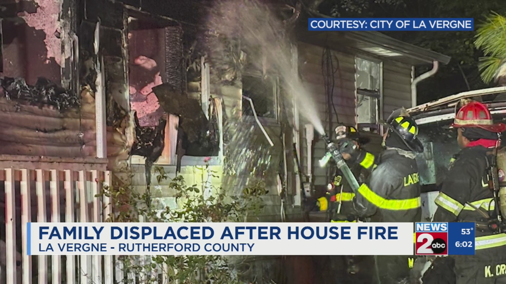 Family displaced after house fire in La Vergne – WKRN News 2