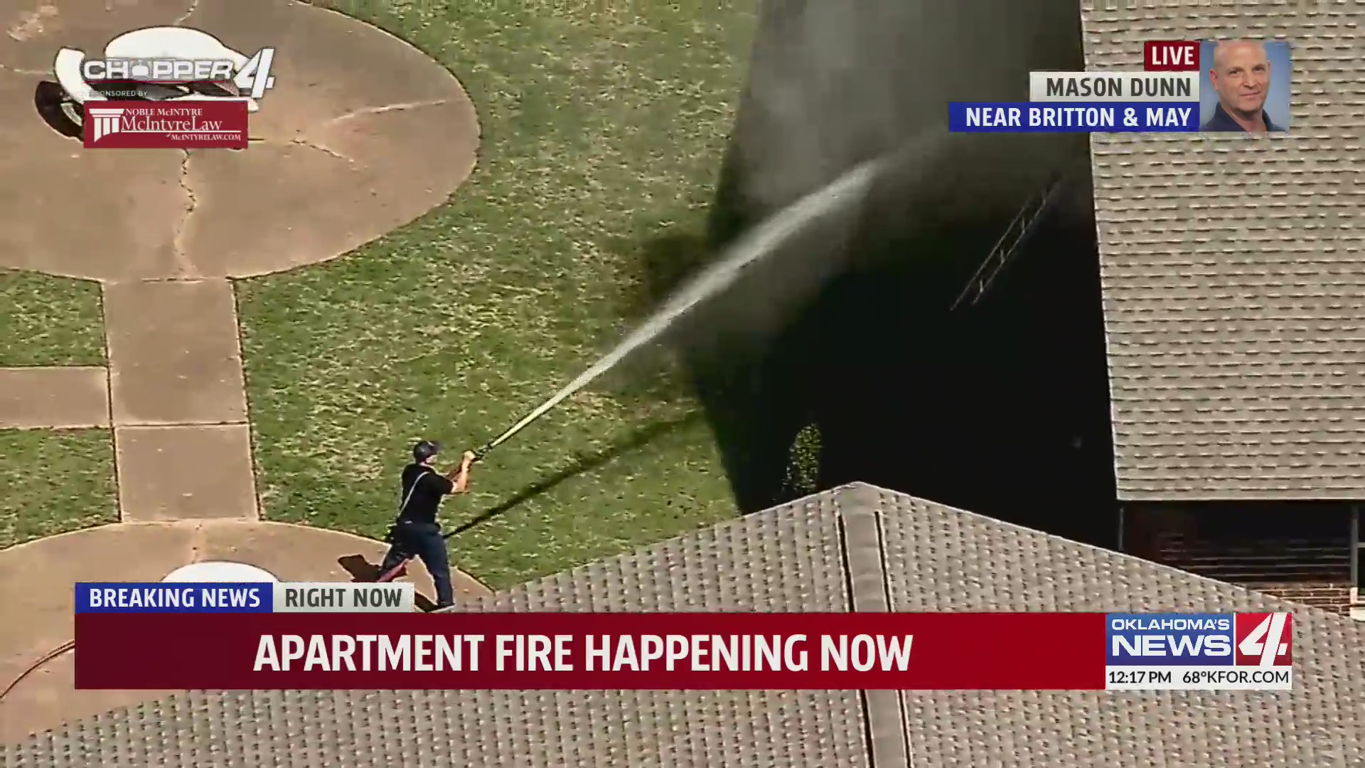 Fire crews respond to apartment fire in NW Oklahoma City – KFOR.com ...