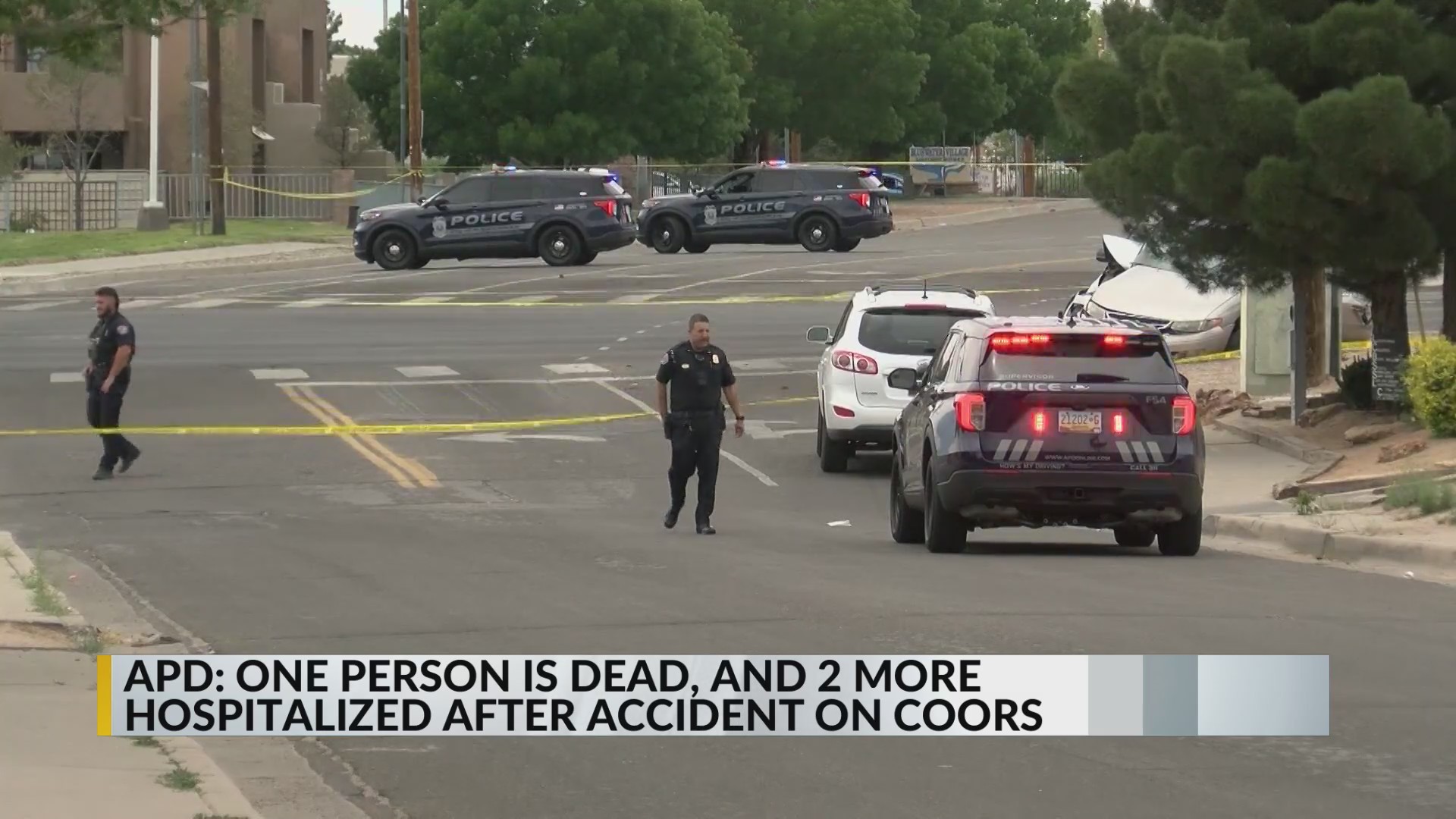 APD: 1 dead, 2 injured in Coors and Bluewater crash – KRQE NEWS 13 ...