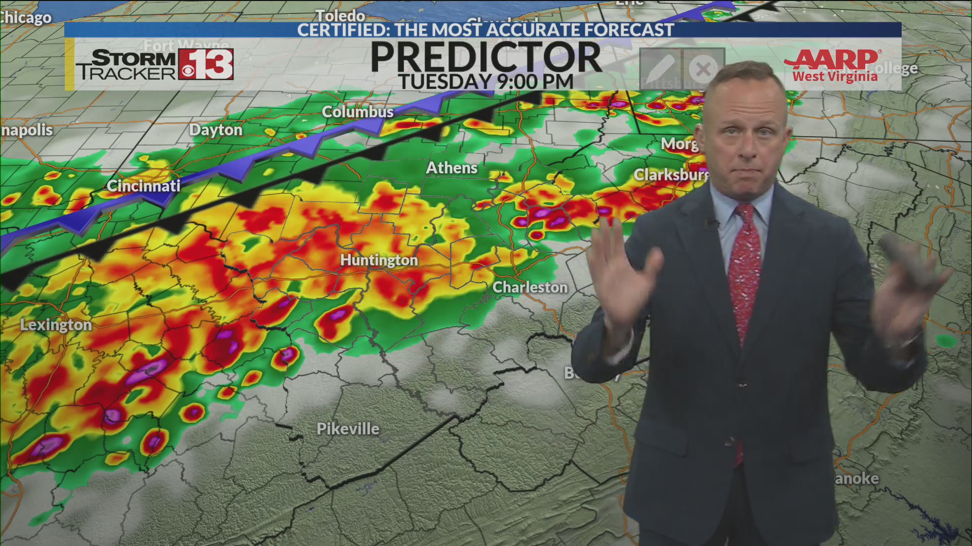 Severe storms possible Tuesday night – WOWK 13 News