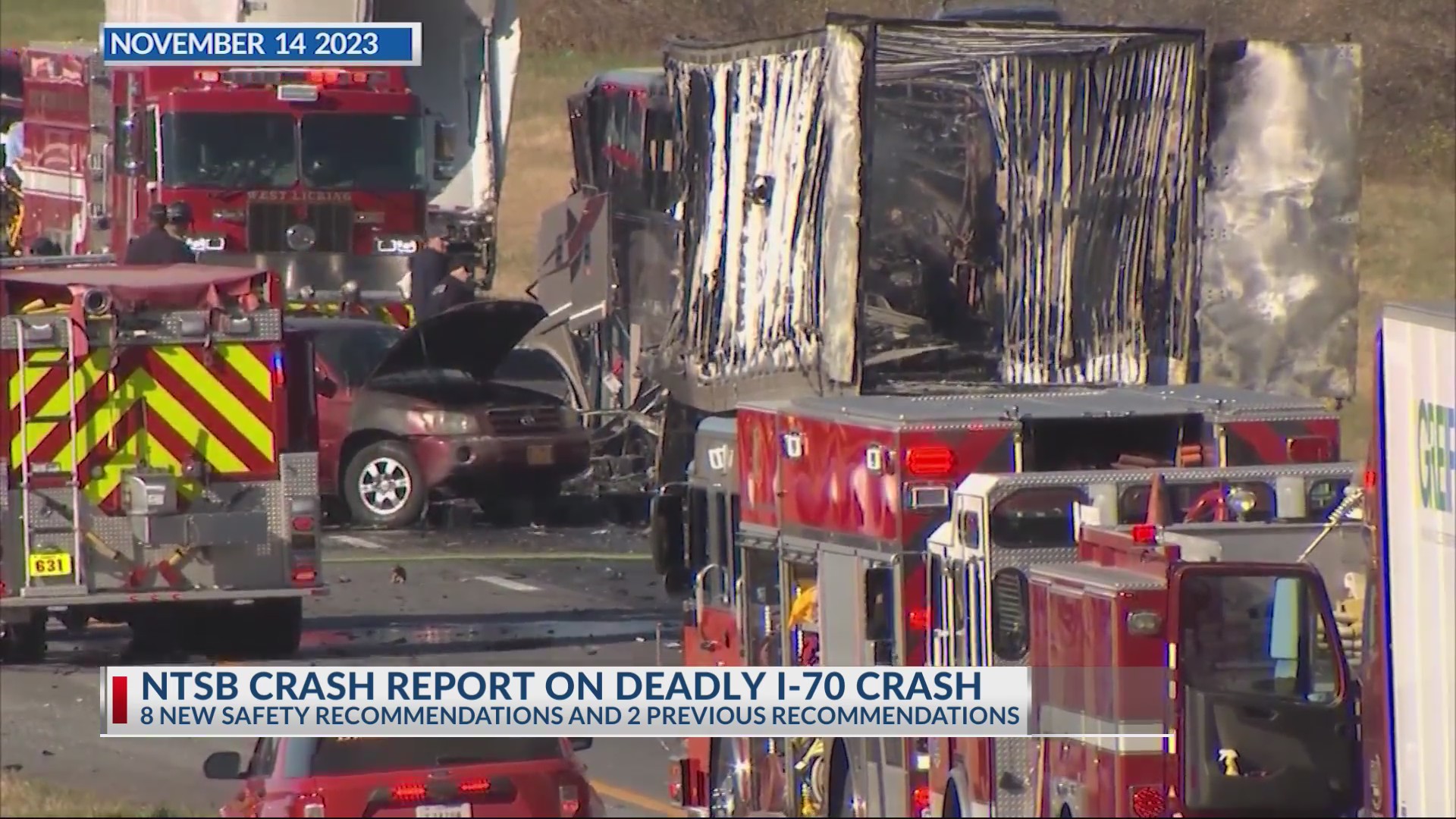 Truck driver in fiery I-70 bus crash that killed 6 was not paying ...
