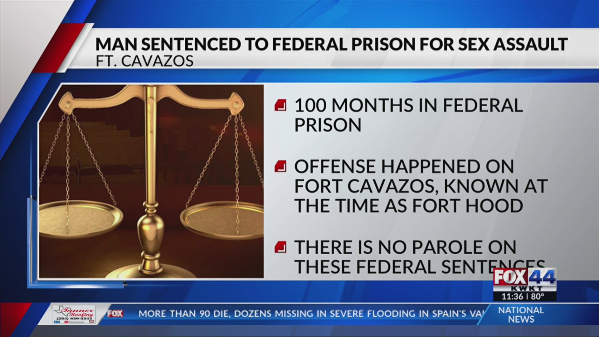 Man sentenced to federal prison for sex assault on Fort Cavazos – KWKT ...