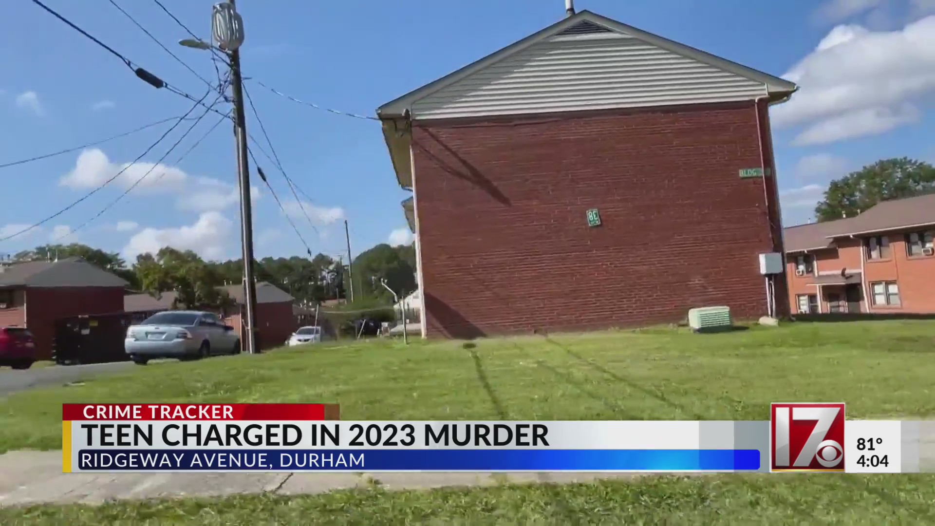 Teen charged in 2023 Durham murder – CBS17.com