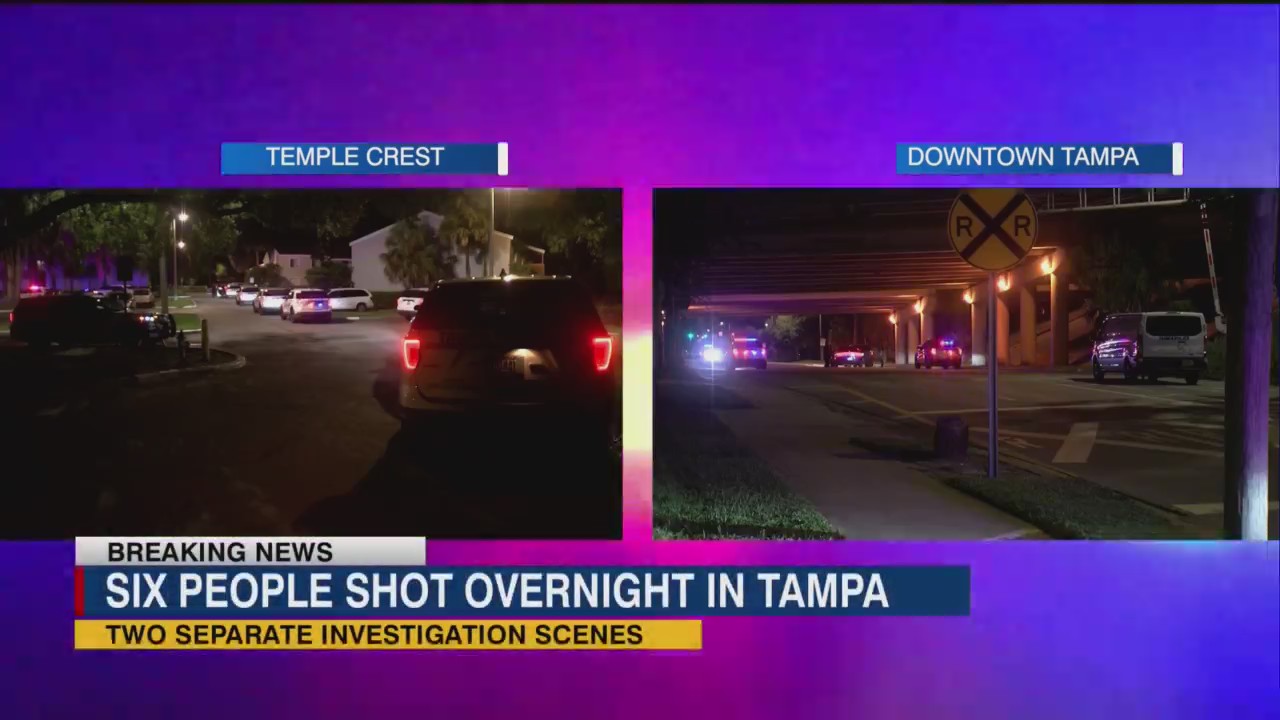 Six people hospitalized after shooting at Tampa apartment: TPD – WFLA