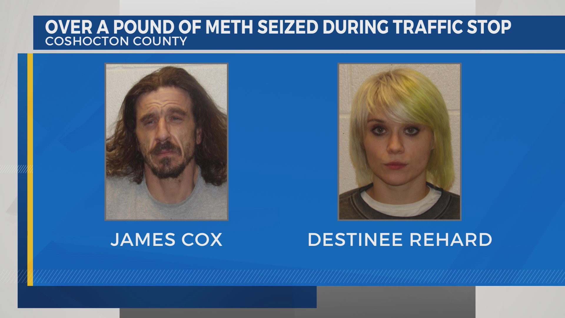 Over a pound of meth seized during traffic stop in Ohio – WTRF