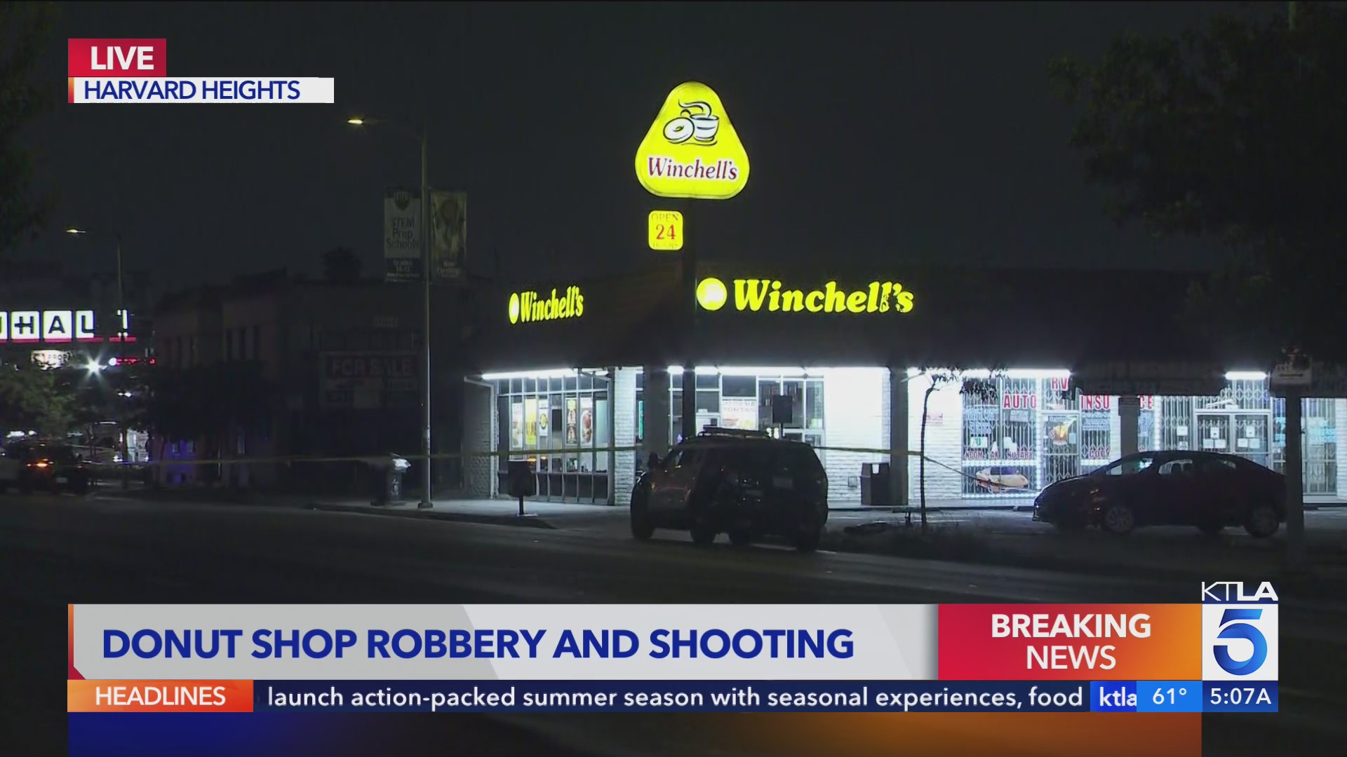 Suspect tased after allegedly striking doughnut shop worker with gun – KTLA