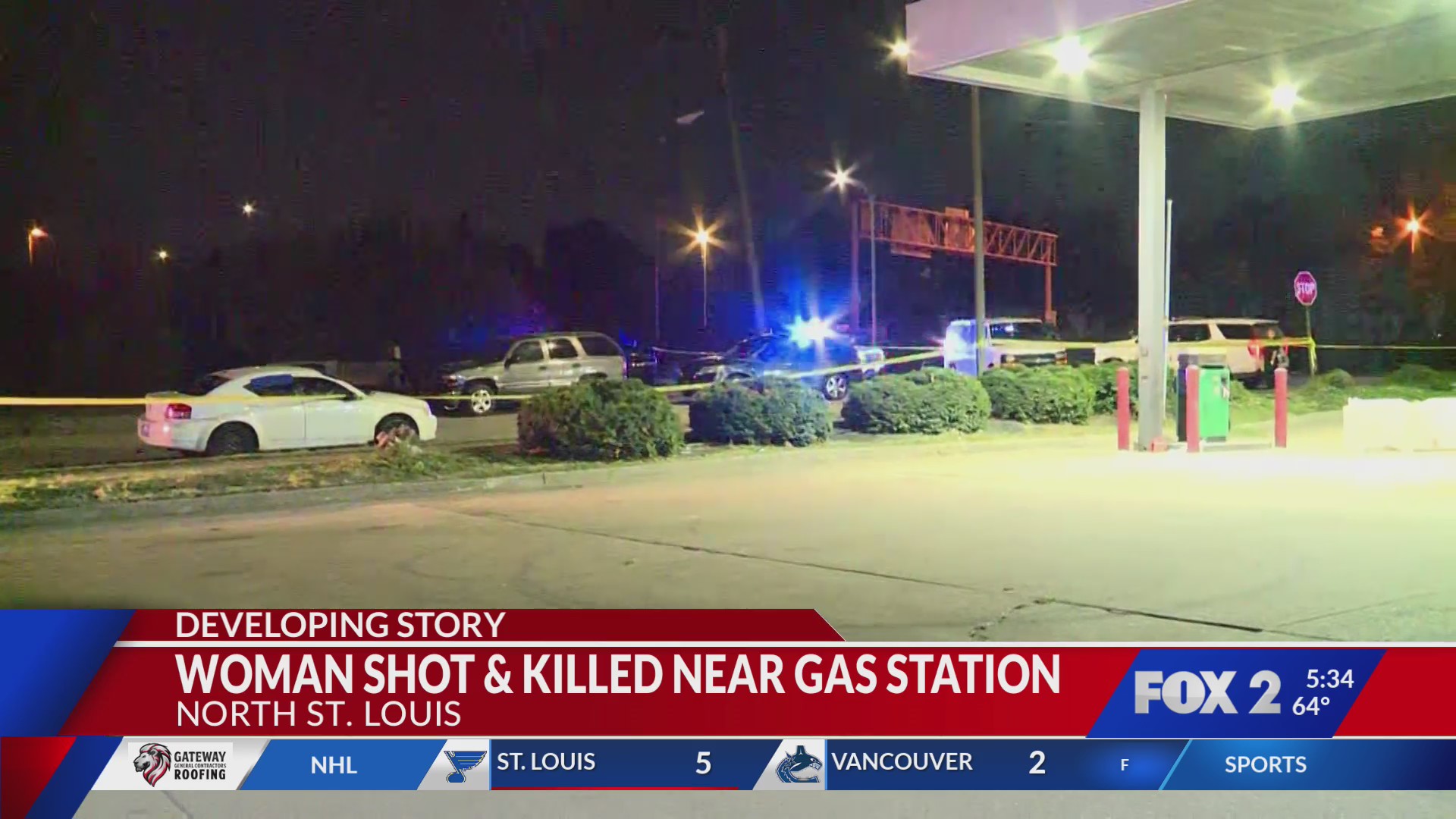 Woman shot, killed near gas station in north St. Louis – FOX 2