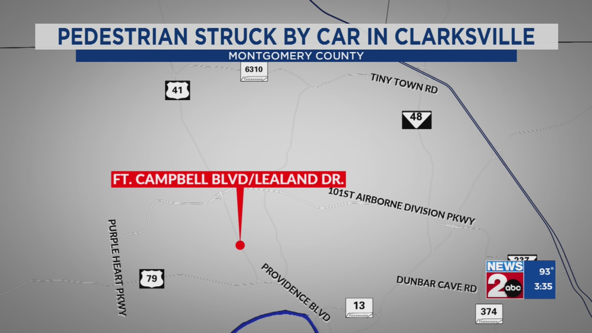 Pedestrian flown to Nashville hospital after crash in Clarksville ...