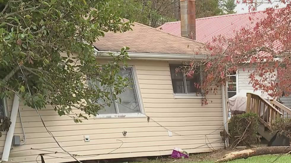 North Carolina couple returns to home washed away by Helene – FOX8 WGHP