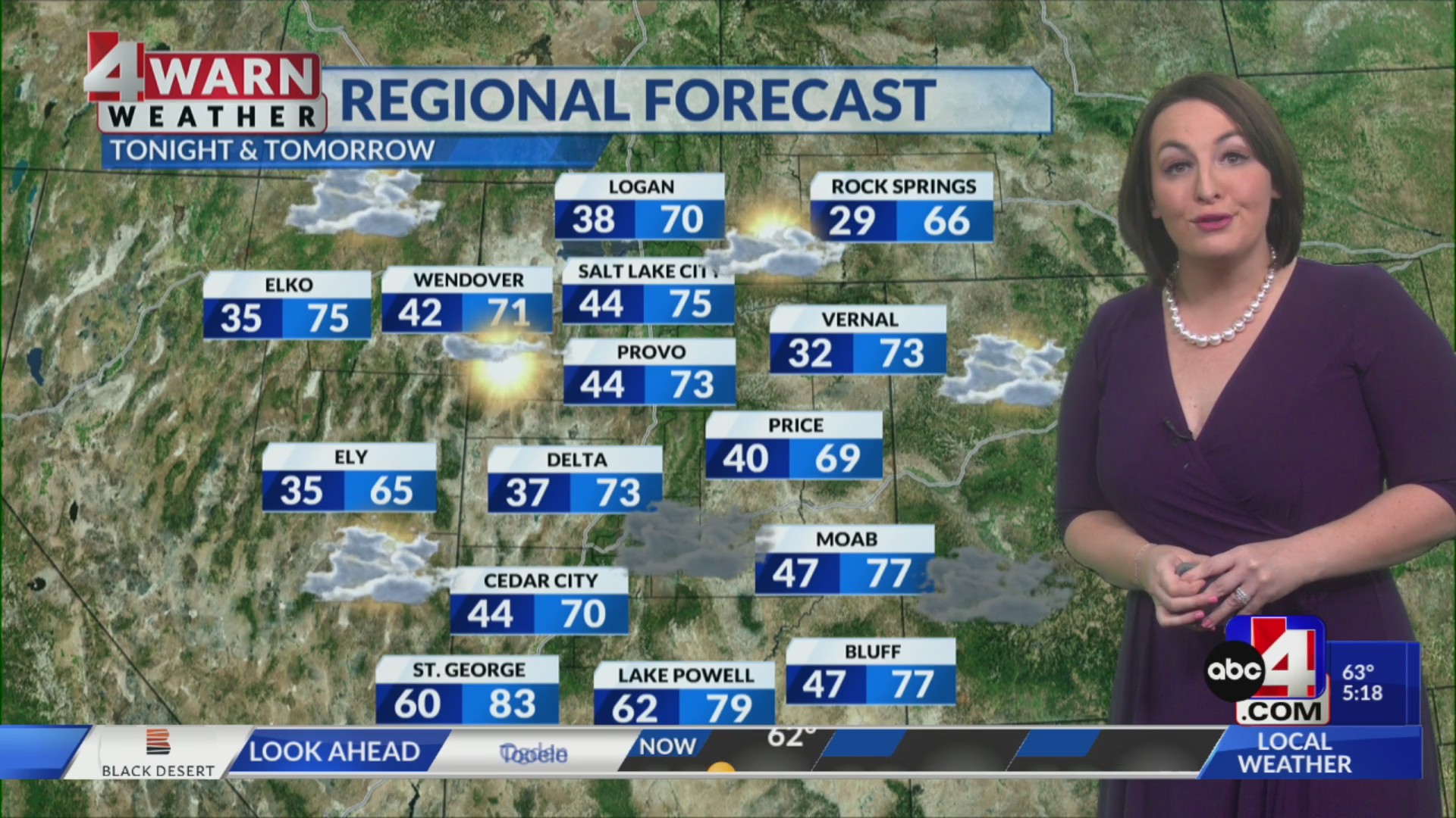 Sunny, mild weather to kick off the week with cooler, unsettled weather ...