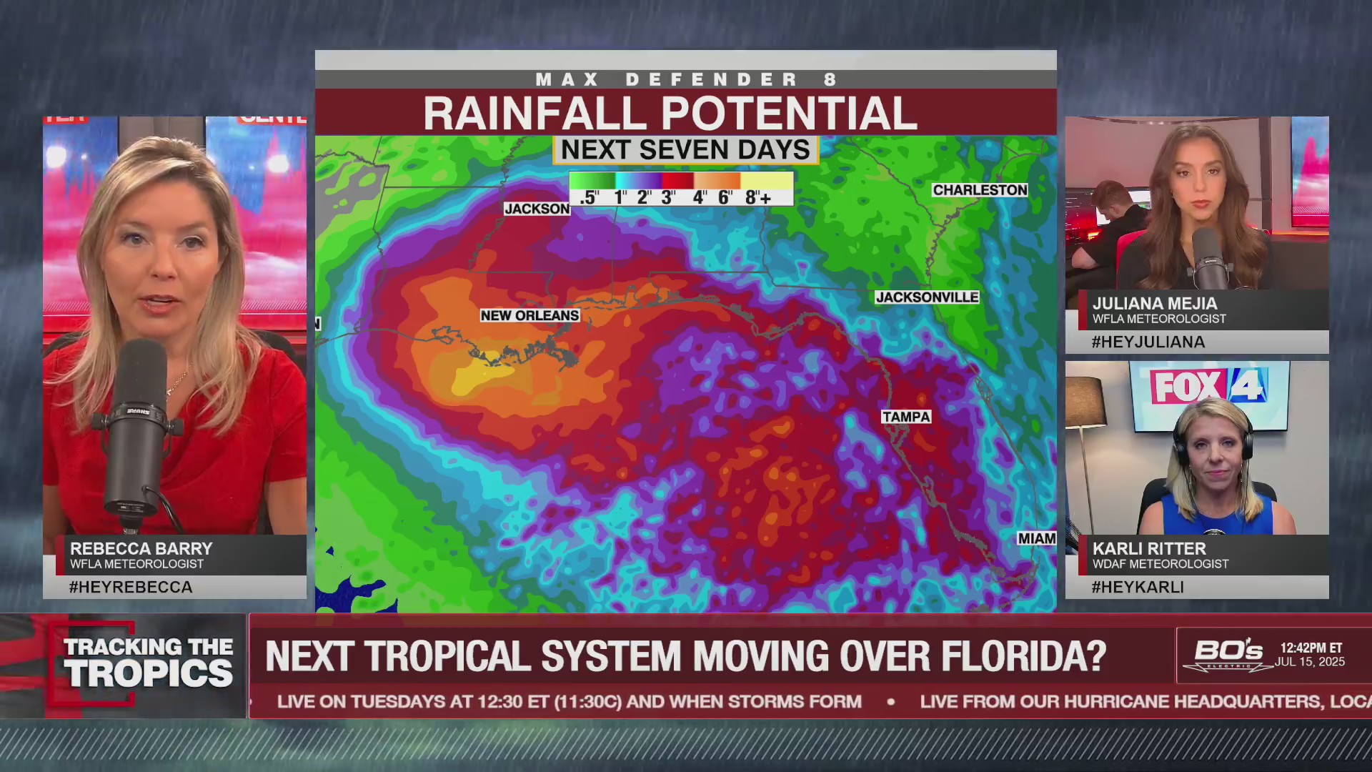 Heavy rain threat looms over Gulf coast ahead of potential development ...