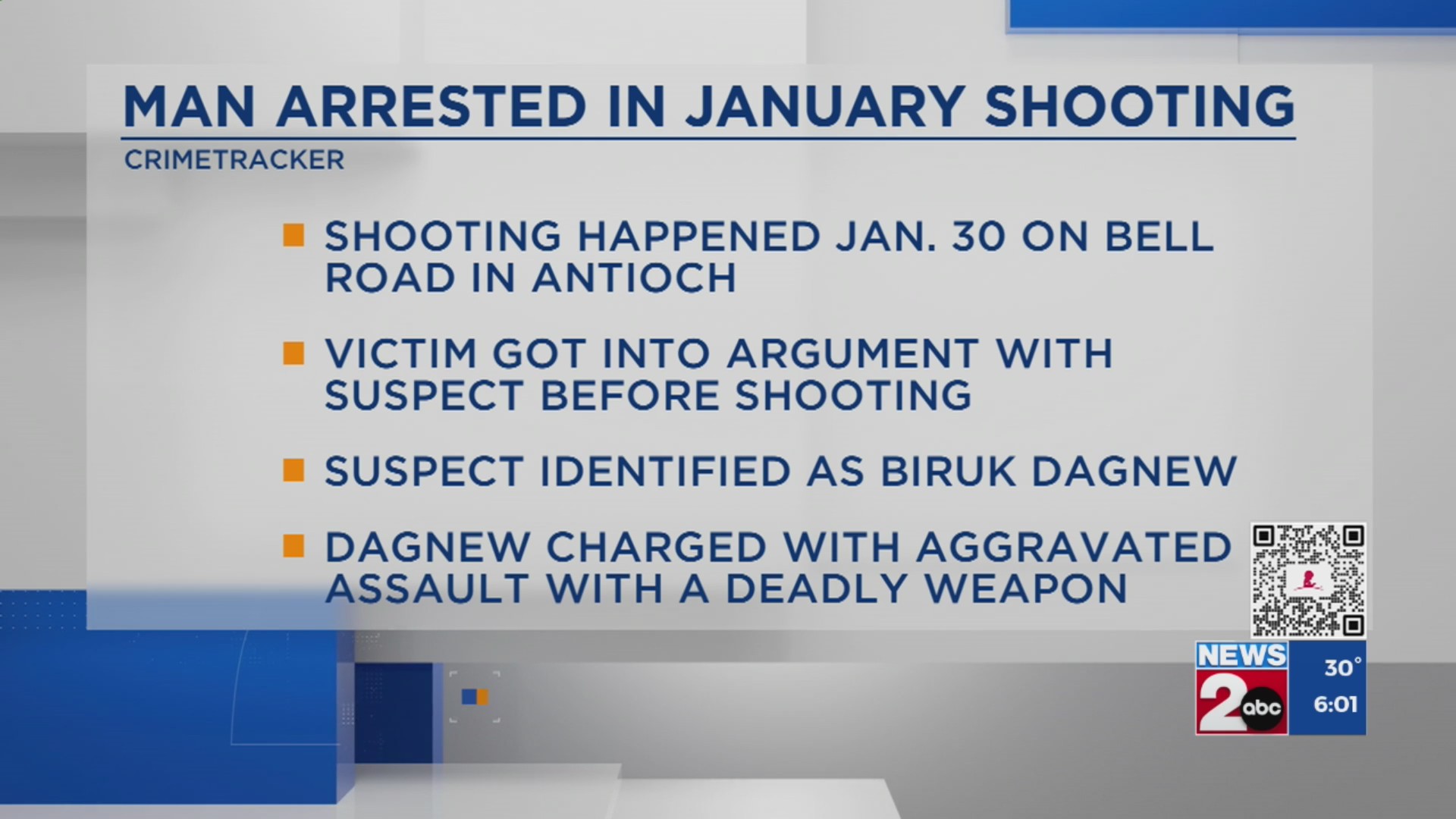 Man charged after shooting on Bell Road – WKRN News 2