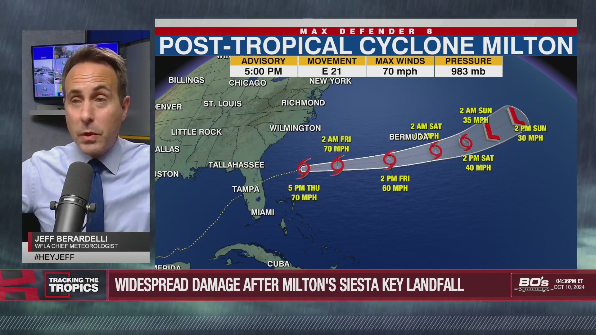 Chief Meteorologist Jeff Berardelli Explains The Climate S Impact On