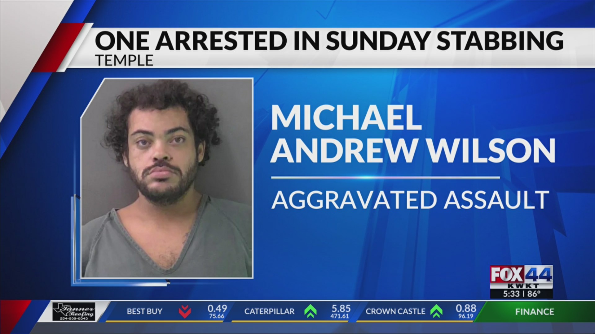 One arrested in Sunday Temple stabbing – KWKT – FOX 44