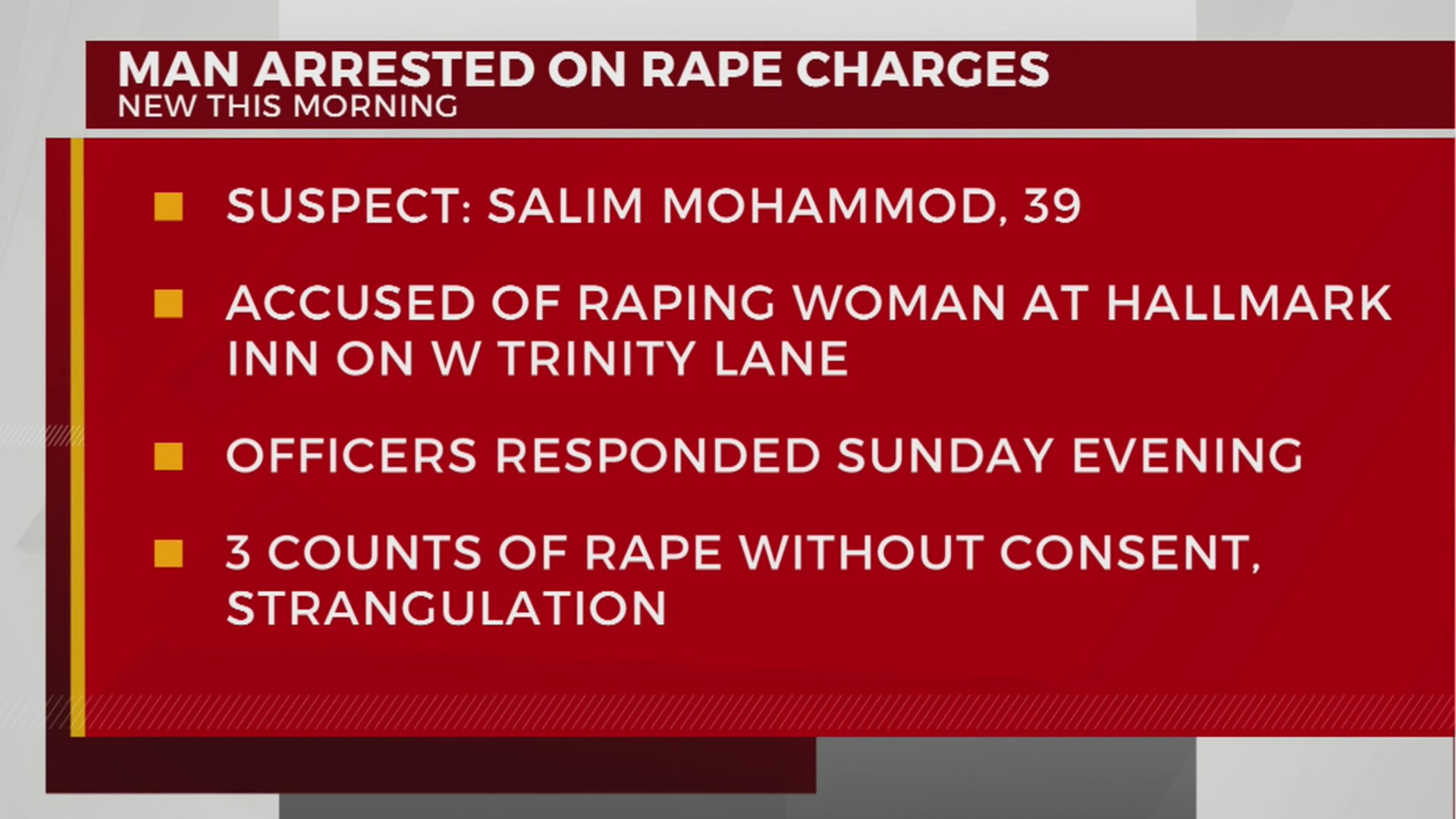 Man arrested on rape charges in Nashville – WKRN News 2