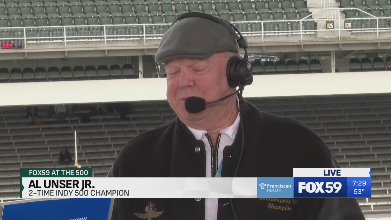 Al Unser Jr. interview on FOX59 – RochesterFirst