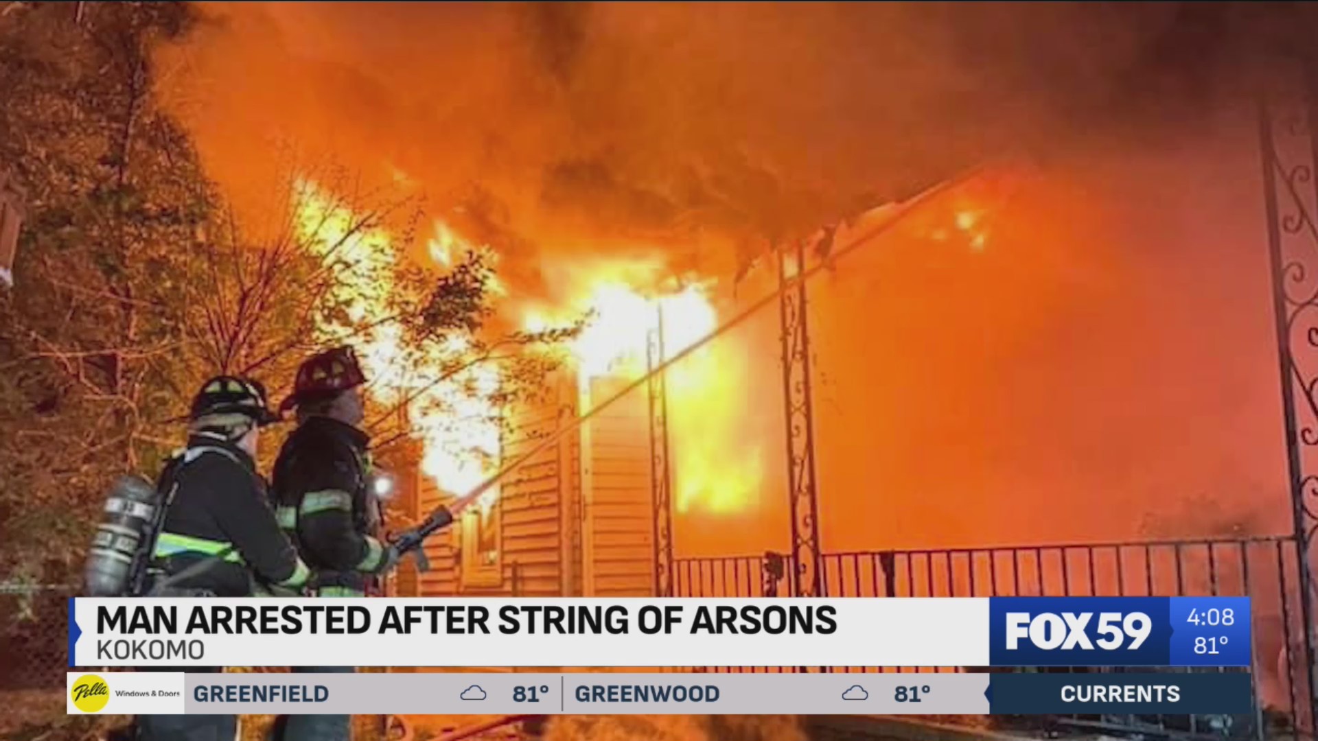 Man arrested after string of arsons in Kokomo – Fox 59