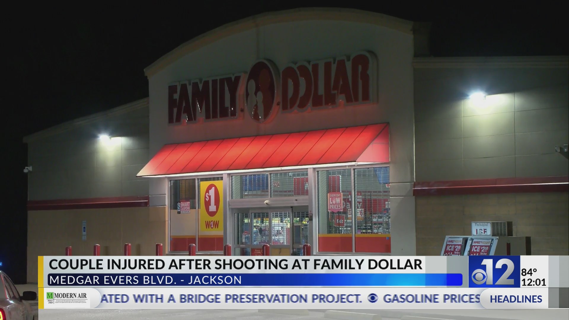 Couple injured after shots fired into vehicle at Jackson Family Dollar ...