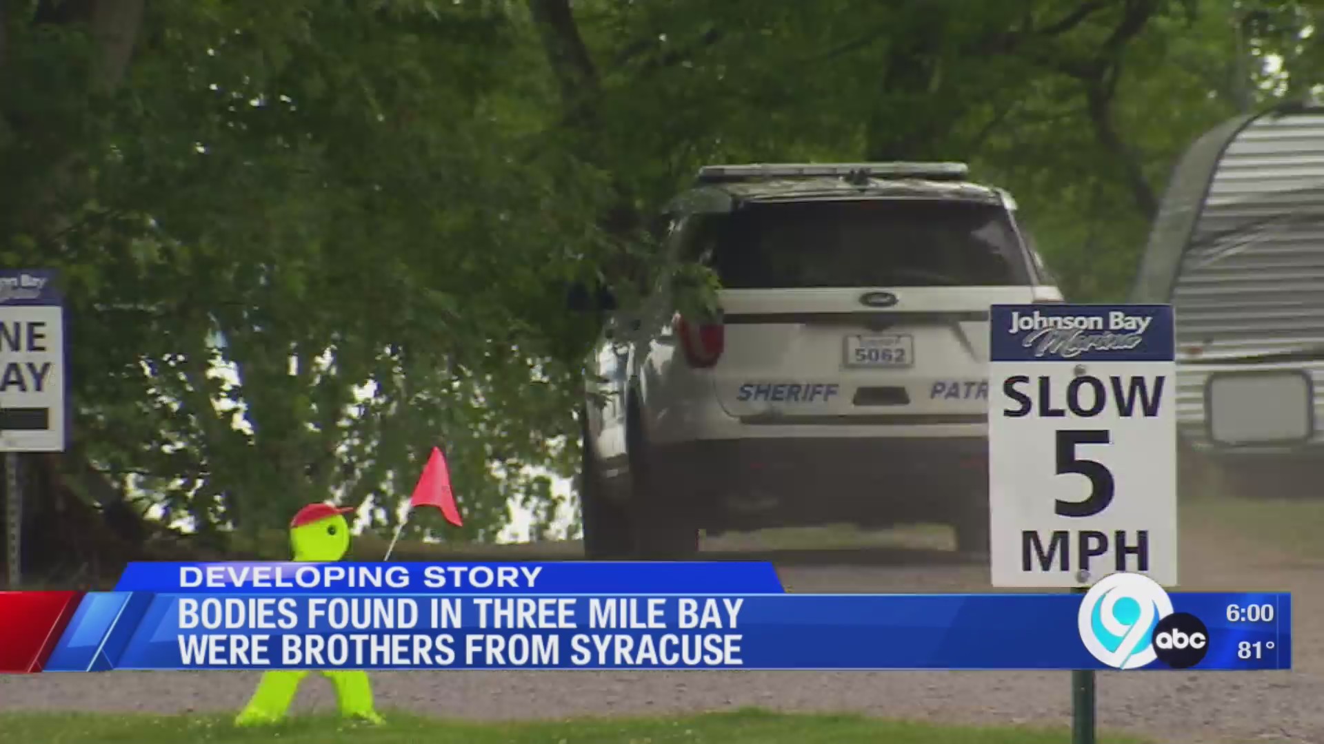 Bodies found in Three Mile Bay were brothers from Syracuse – WSYR