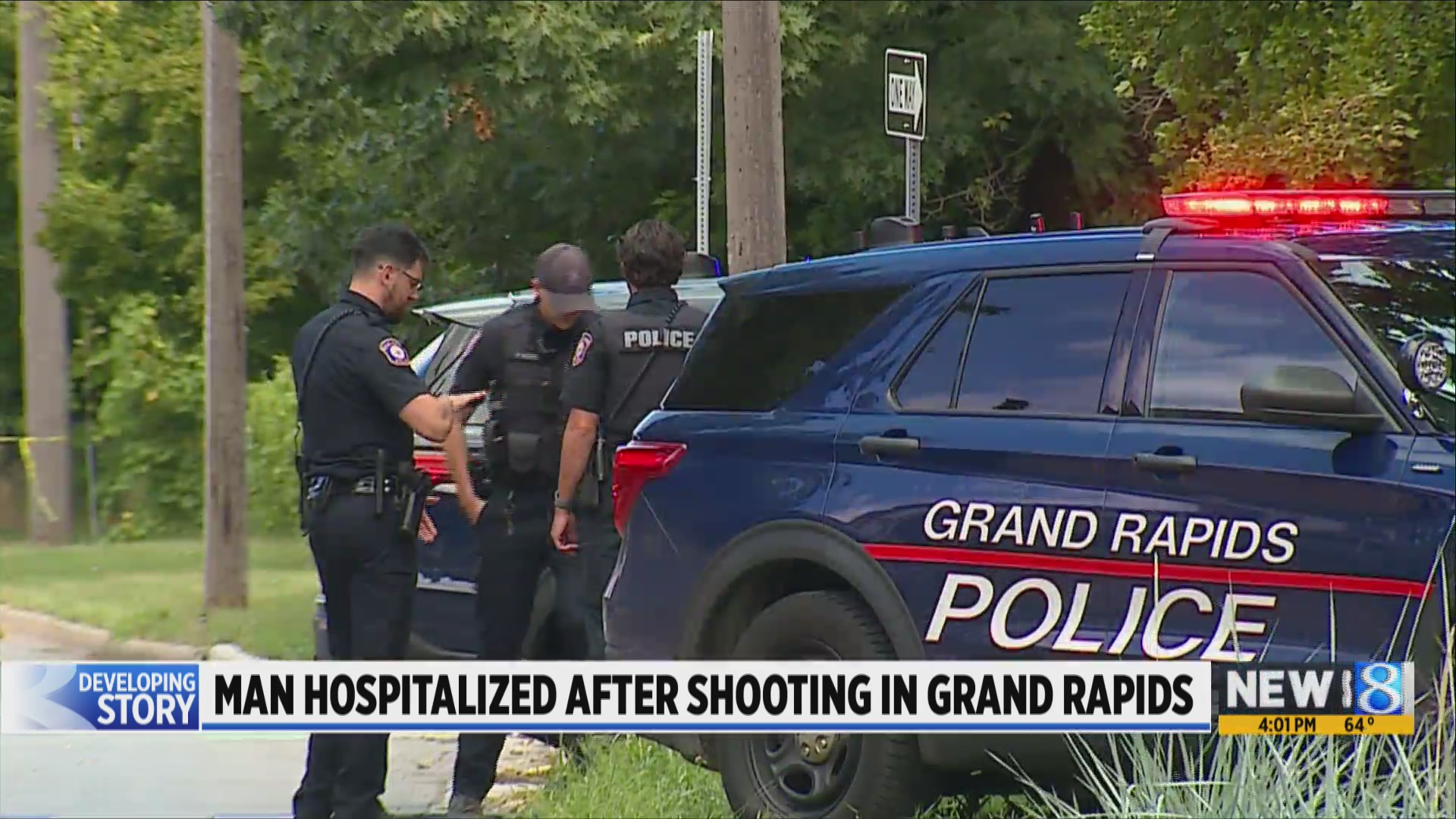 Man hospitalized after shooting in Grand Rapids – WOODTV.com