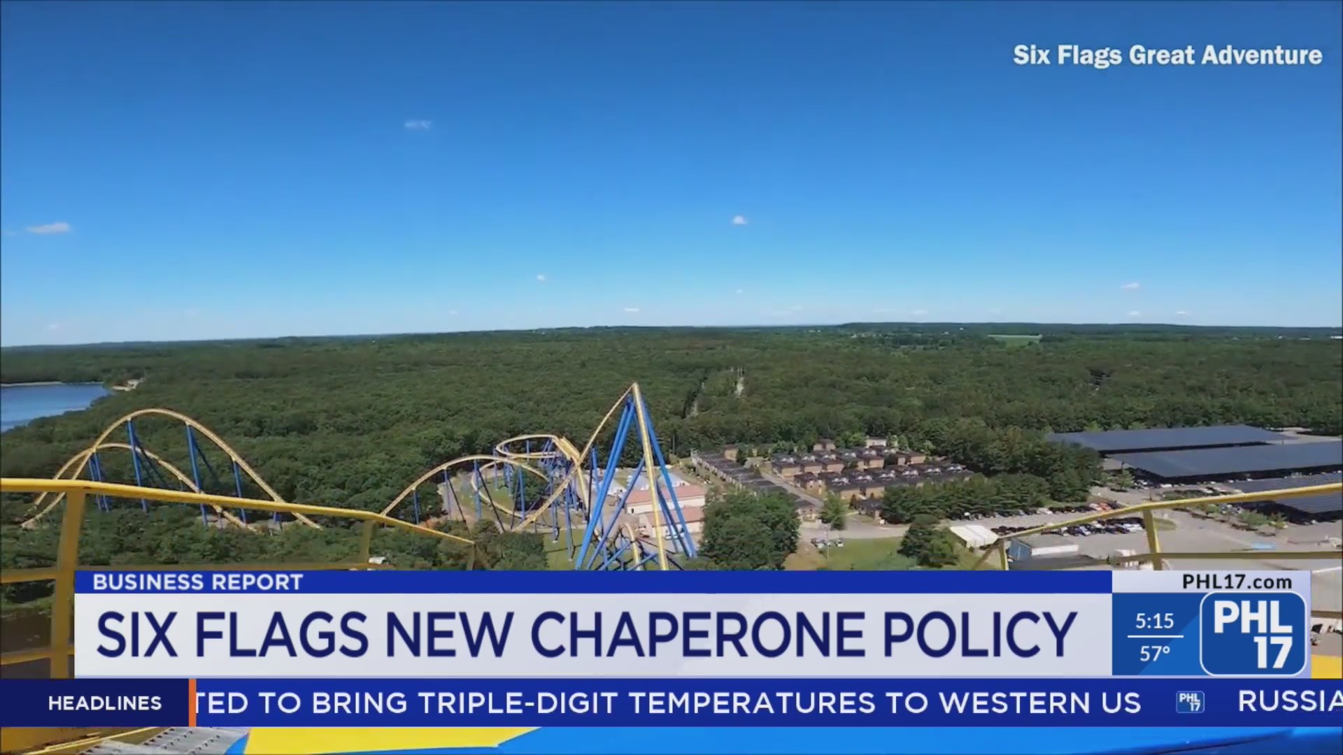 Six Flags Great Adventure introduces new chaperone policy – PHL17.com