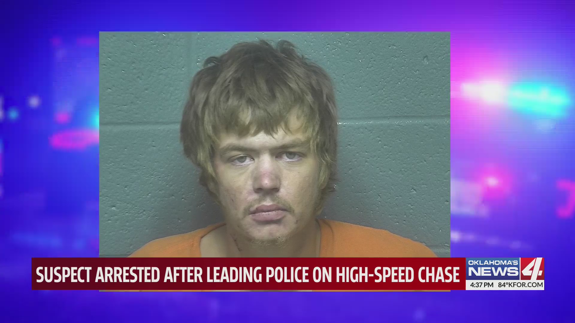 Suspect arrested after leading police on high-speed chase – KFOR.com ...