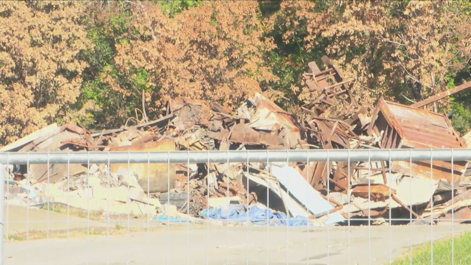 Gorham community grapples with aftermath of huge warehouse fire