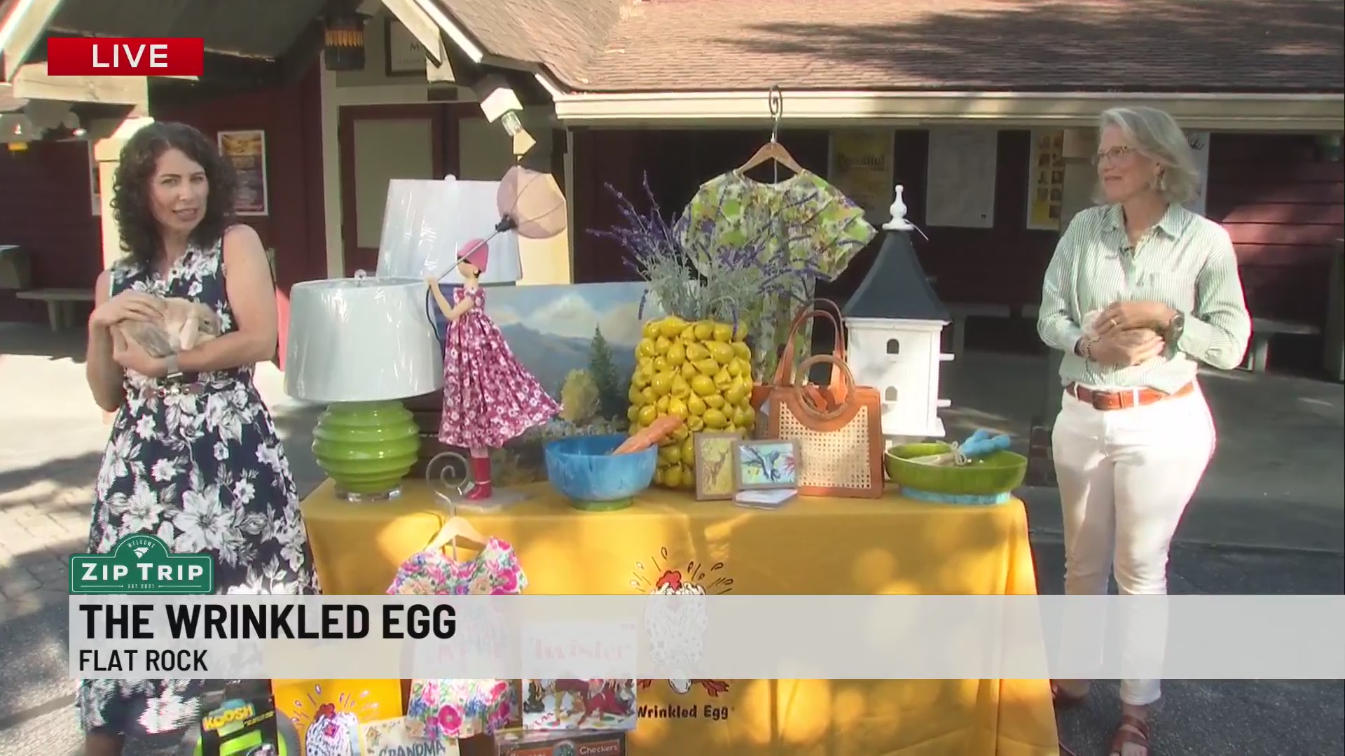 Zip Trip Flat Rock: The Wrinkled Egg – WSPA 7NEWS