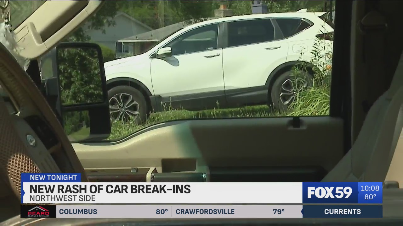 New rash of car break-ins – Fox 59