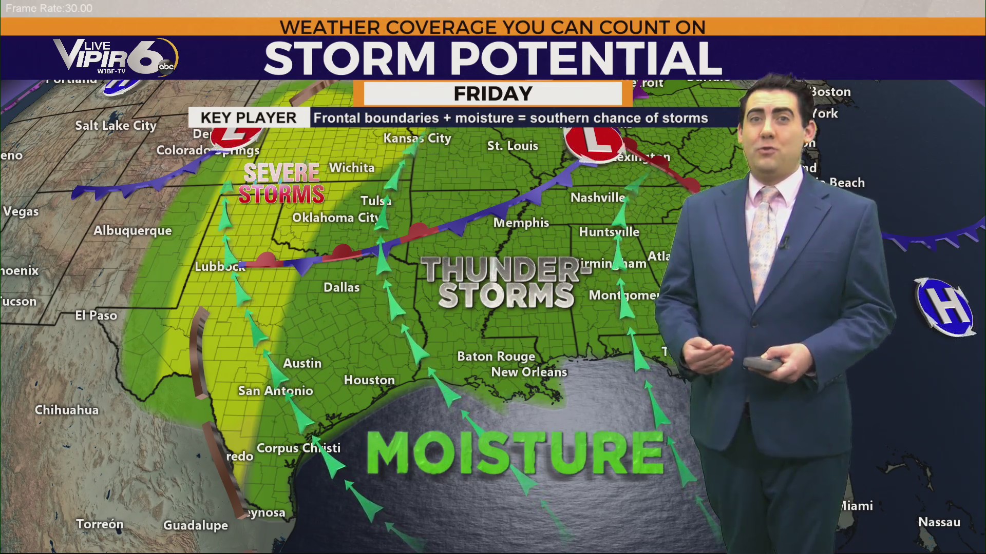 Patchy fog Thursday night, afternoon storms Friday – WJBF