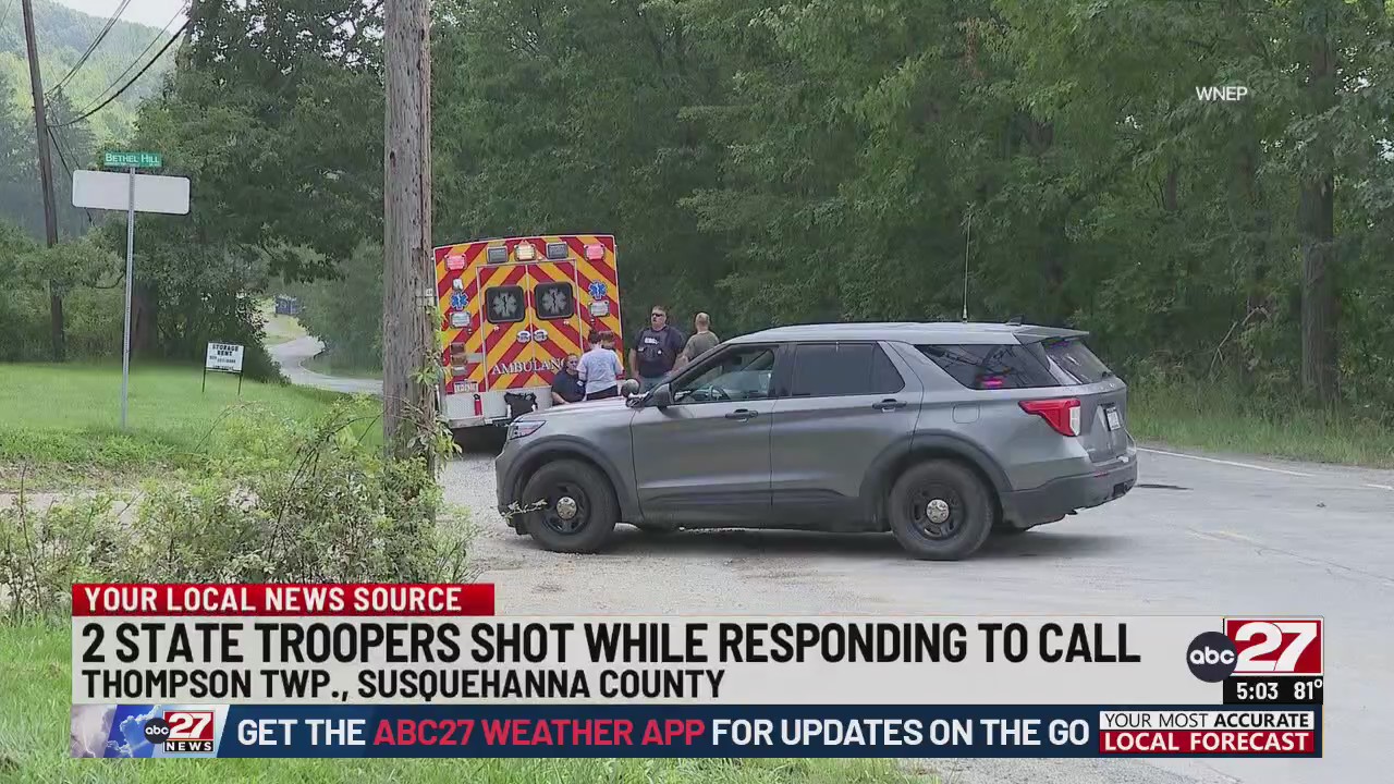 Man dead, troopers in stable condition after shooting in northeastern ...