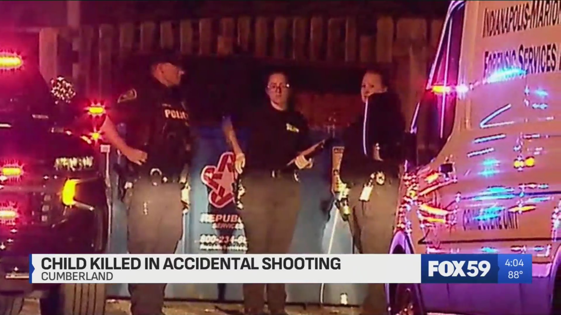 Juvenile dies after accidental shooting in Cumberland – Fox 59