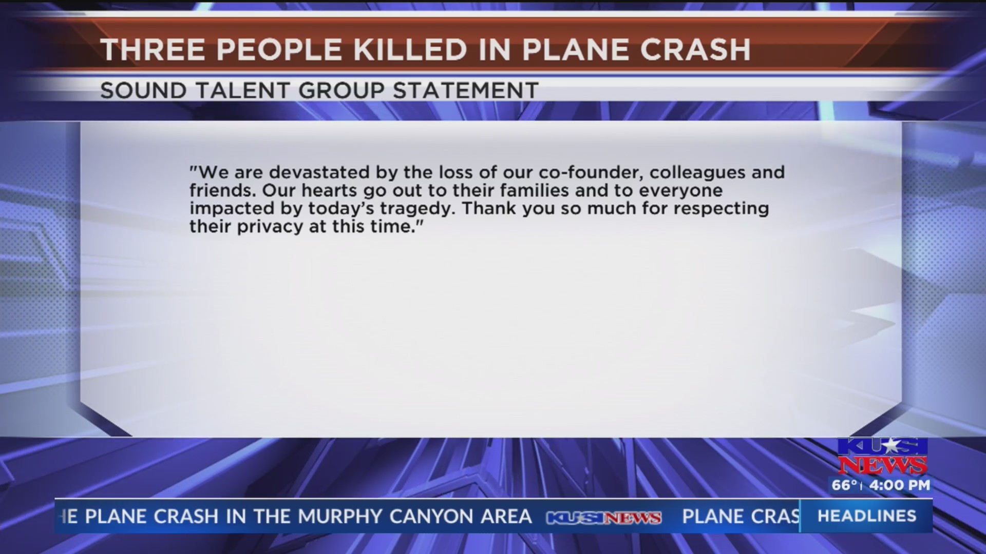 Music executive among those killed in San Diego plane crash – FOX 5 San ...