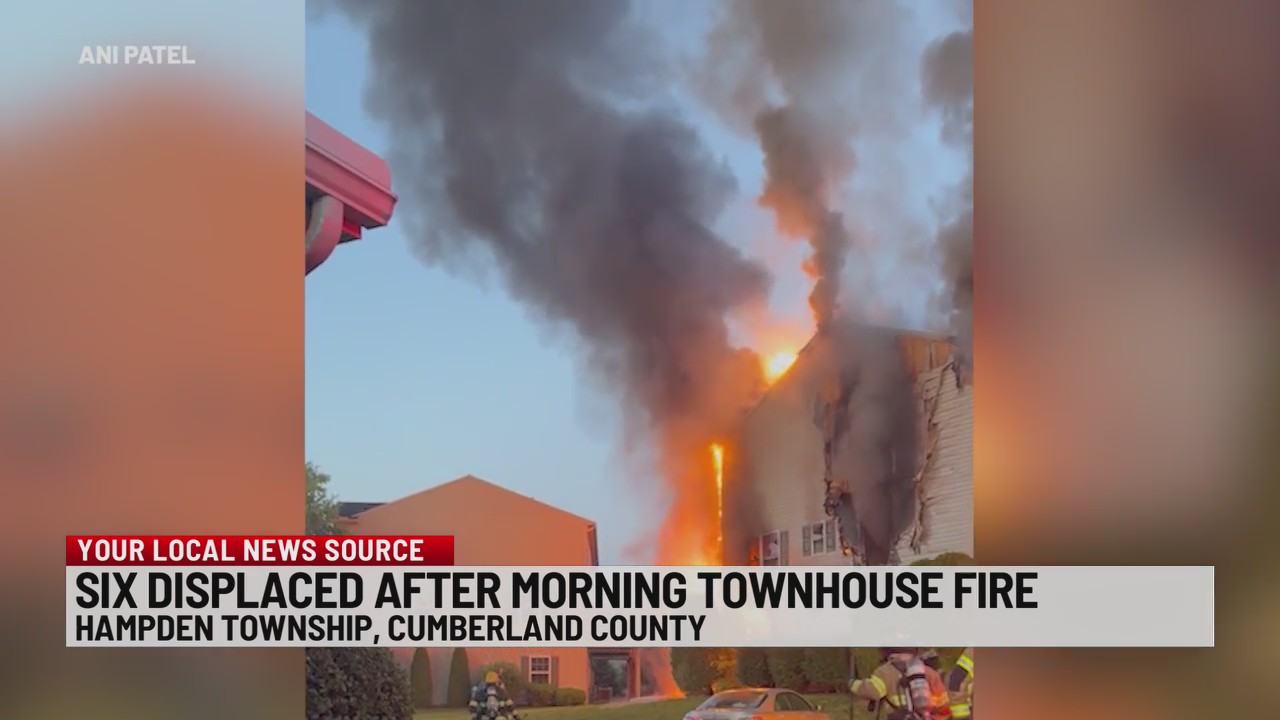 Crews respond to Cumberland Co. townhome fire – ABC27
