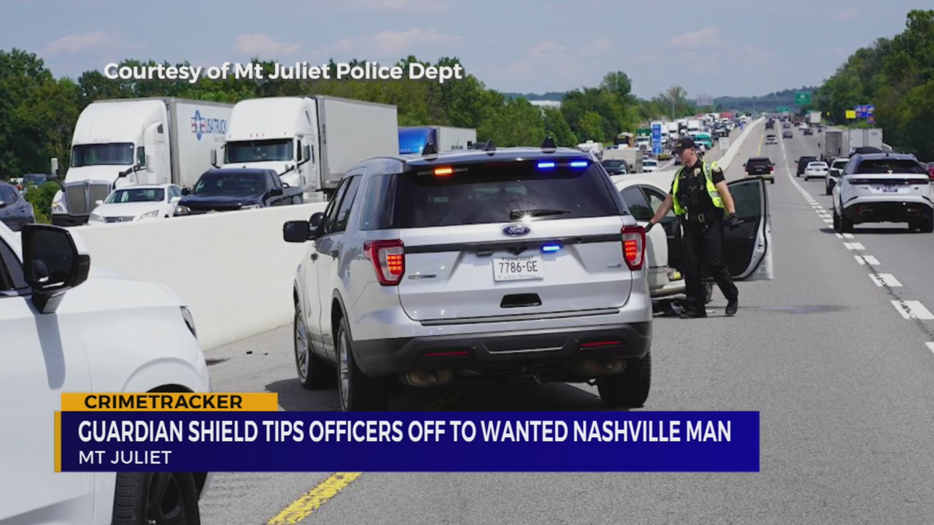 Convicted man arrested after police pursuit in Mt. Juliet – WKRN News 2