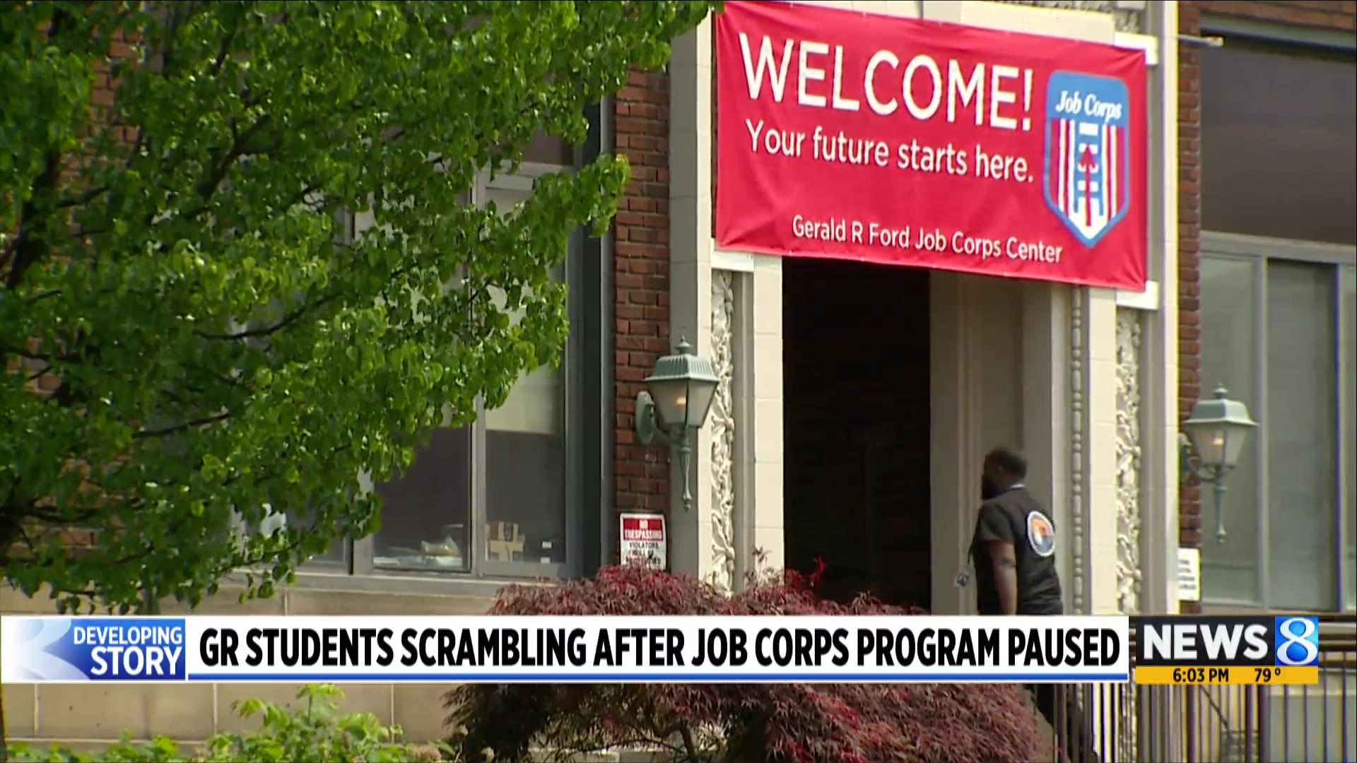 Gr Students Scrambling After Job Corps Program Paused Woodtv