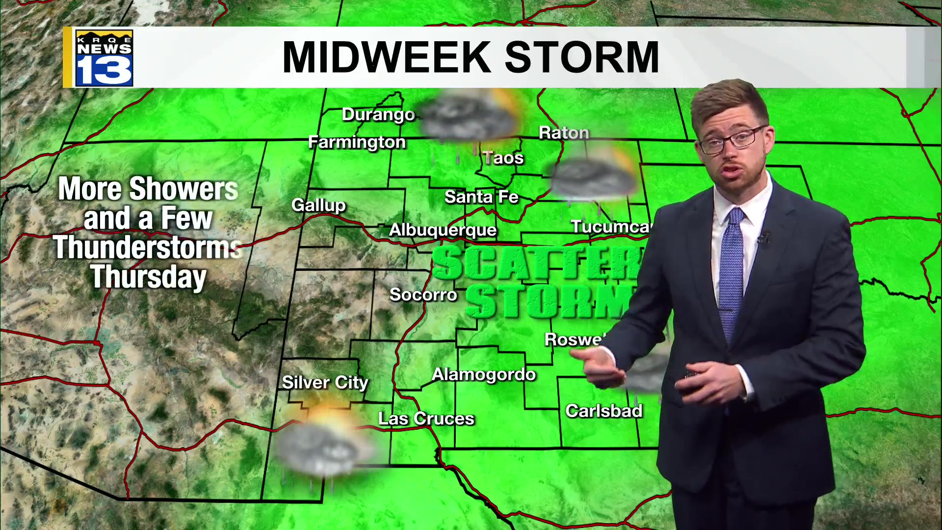 Fall Storm System to bring Breezy Winds, Rain Chances to New Mexico ...