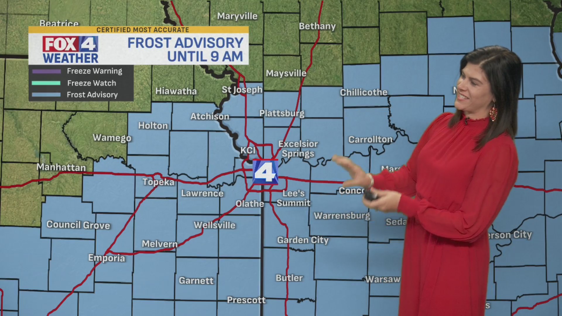 Friday Morning Forecast – FOX 4 Kansas City WDAF-TV | News, Weather, Sports