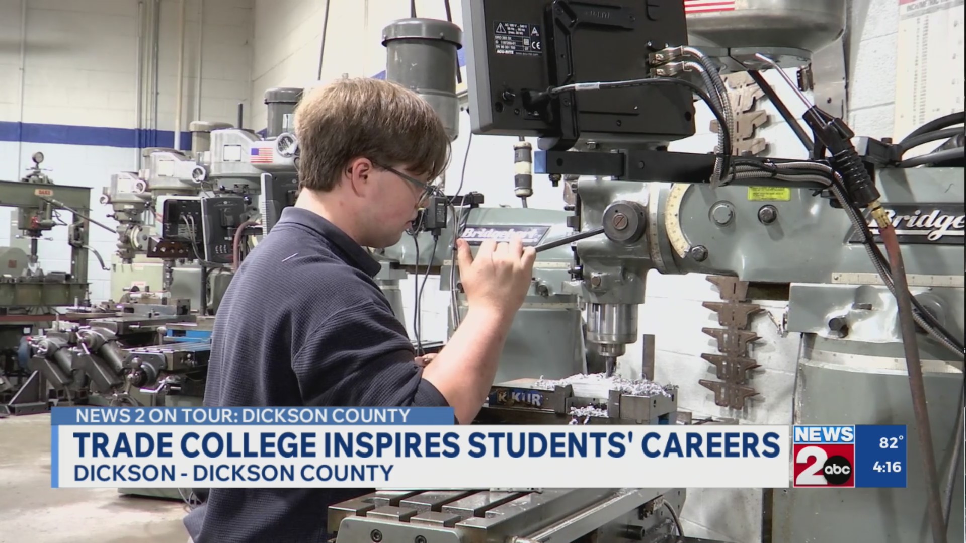 Dickson Lin Trade college in Dickson inspires students’ careers – WKRN News 2