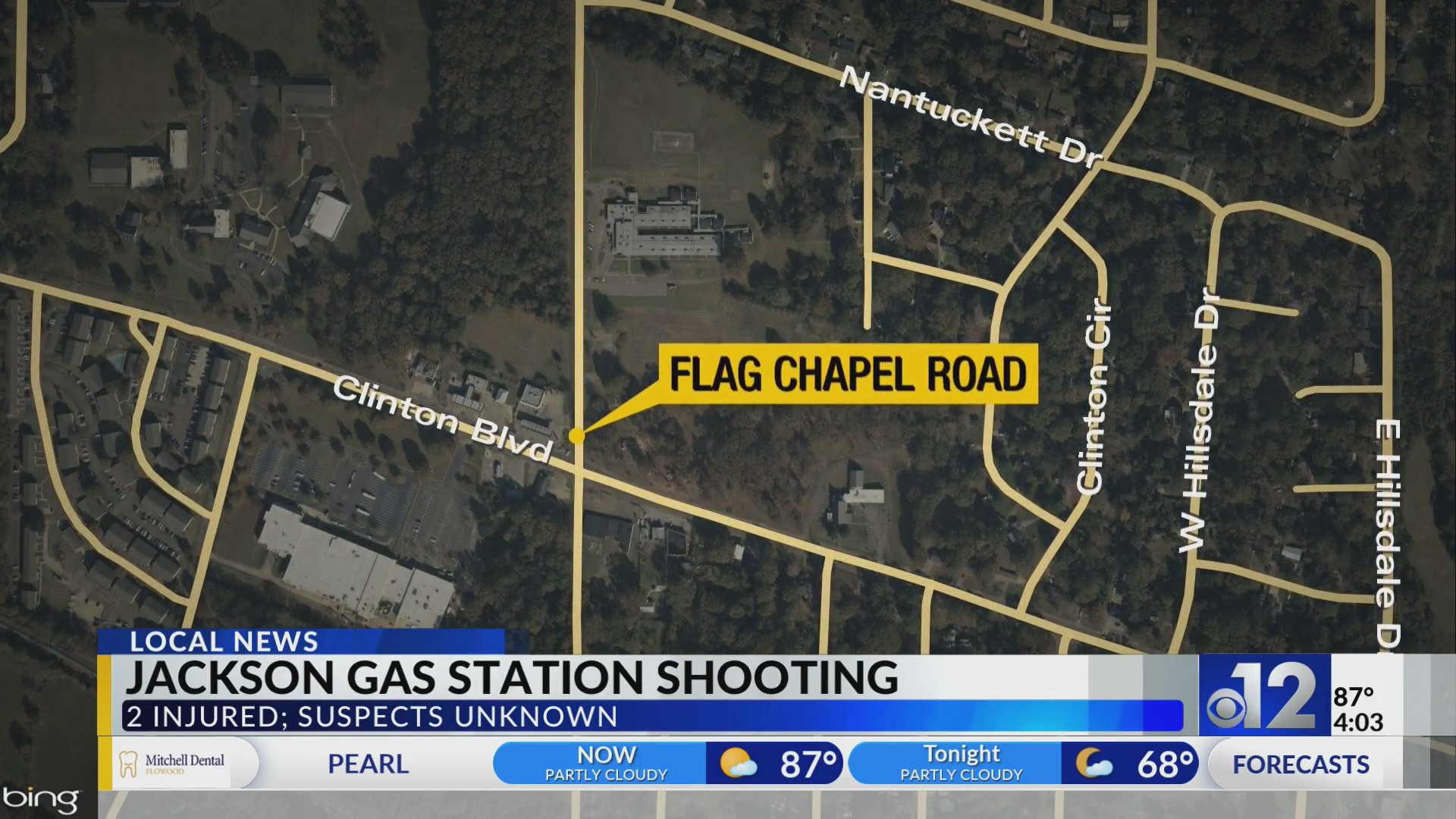Man, woman injured in shooting at Jackson gas station – WJTV