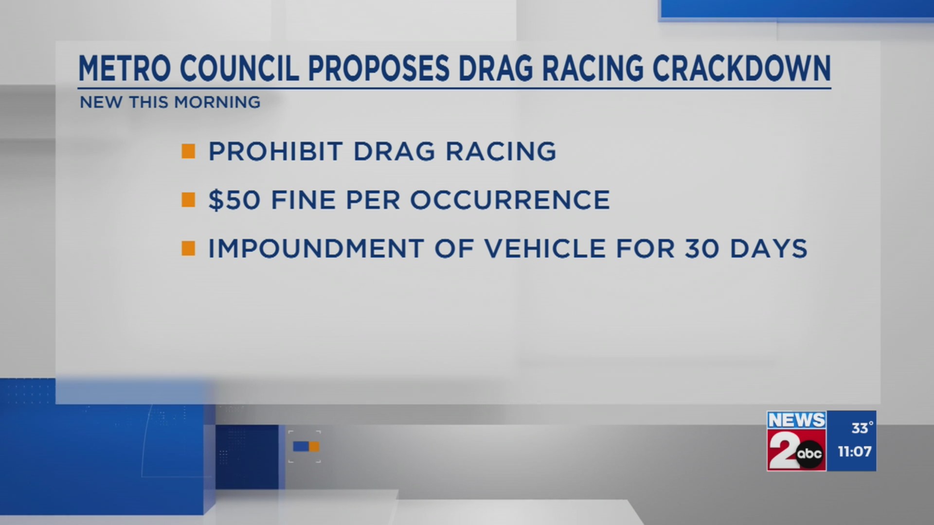 Drag racing crackdown proposed in Nashville – WKRN News 2